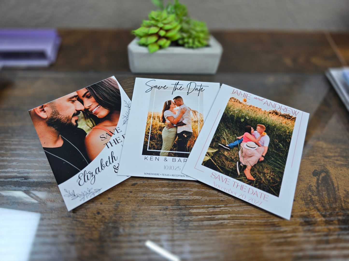 Save the Date Flexible Magnets