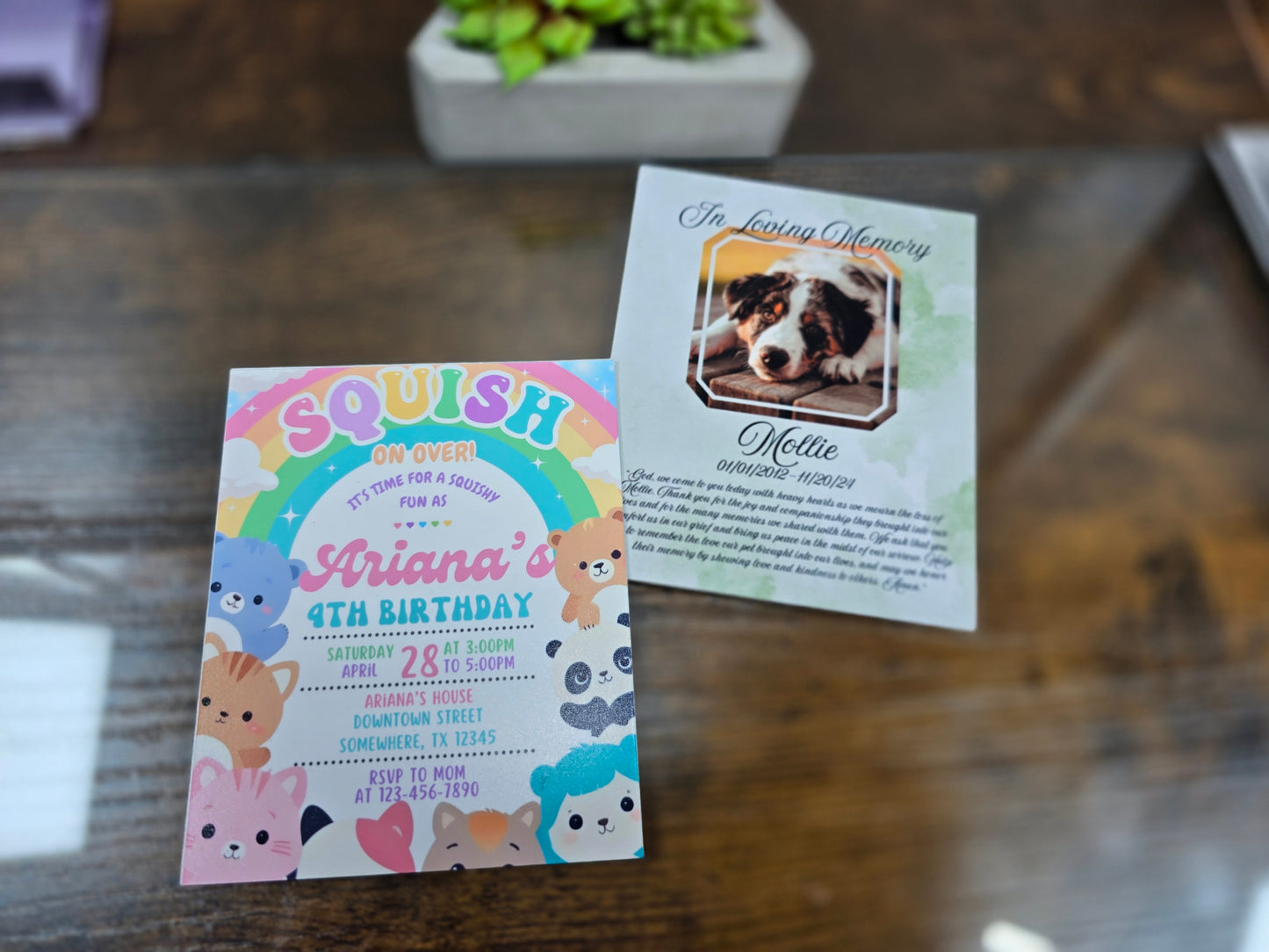 Invitations/Special Event (Flexible) Magnets